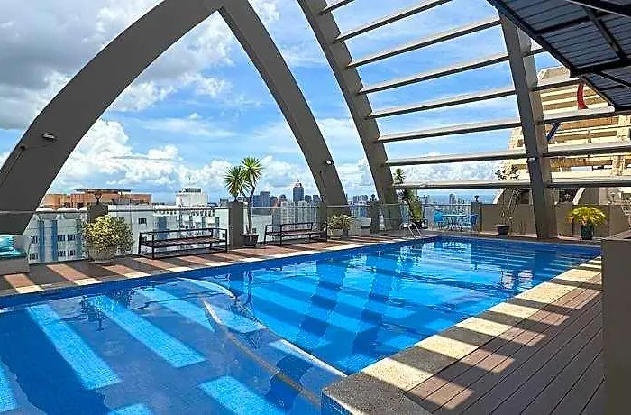 Hotel Loft In Mandaluyong Near Mrt W/ Wifi&karaoke&pool 5*